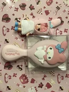 【マイメロディ】ぷちリカちゃん・ミニヘアブラシ