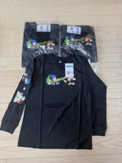 【新品未使用】ナイキ Tシャツ 長袖 ジュニア 150cm×３枚　ブラック
