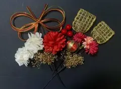 髪飾り　結婚式　成人式　七五三　卒業式　ヘッドドレス　レッド　かわいい　水引蝶シ