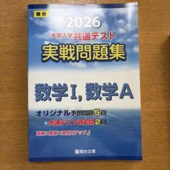 駿台 共通テスト 数学ⅠA 実践問題集2026