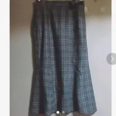 B:MING LIFE STORE  by BEAMSチェックマーメイドスカート