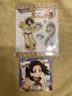 鬼滅の刃　バレンタイン　アクリルスタンド　コースター　神崎アオイ