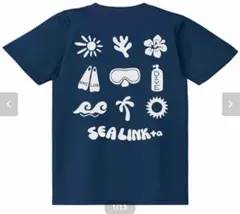 sealinka dry dive tee ネイビー　LLサイズ