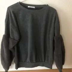 E hyphen world gallery PEACE トレーナ裏起毛