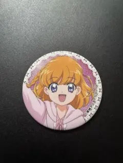 魔法つかいプリキュア カラオケの鉄人 カラ鉄 朝日奈みらい 缶バッジ