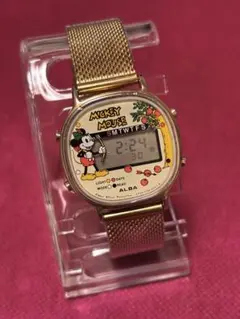 ⑧ALBA デジタル腕時計 ミニーマウス レトロ ディズニー - メルカリ