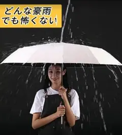 梅雨季節に最適！折りたたみ傘骨組み12本ワンタッチ晴雨兼用 日傘uvカット99%