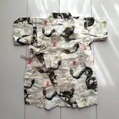 ベビー 龍神 甚平、浴衣ロンパース（80cm）