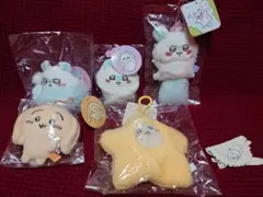 ちいかわ うさぎとモモンガのぬいぐるみ5点セット