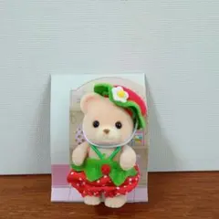 クマの赤ちゃん【新品】あつまれ！赤ちゃんセット -いちご-　シルバニアファミリー