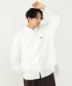 KANGOL × BEAMS HEART / オックスフォード ビッグ シャツ