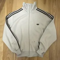 美品 80'sデサント製adidasトラックジャケット ベージュ サイズ