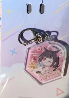 ブルアカ 中国ローソン限定 アイマスク付属ブラインドアクキー カズサ