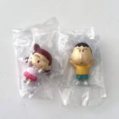 【新品】クレヨンしんちゃん ガチャガチャ きゃらっぷっぷ 2個セット あっぷっぷ