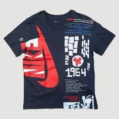 NIKE 手描き風グラフィックTシャツ ブラックLサイズ