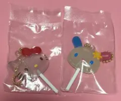 サンリオ カラフルキャンディチャーム ハローキティ ウサハナ 2点セット