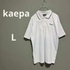 kaepa メンズ　ポロシャツ　ブルー系　L