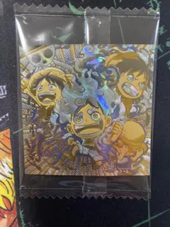 ワンピース 大海賊シールウエハース　SW14-01 USGR+ ルフィ