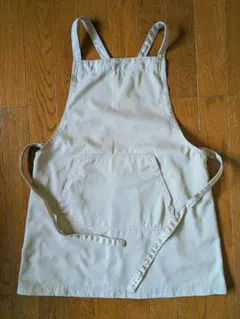 ベージュエプロン 150cm