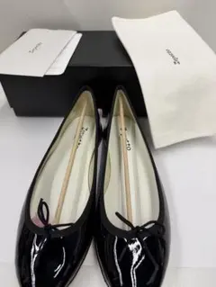 D*a様 未使用　¥26400 Repetto バレエシューズ ブラック 未使用 ¥26400 Repetto バレエシューズ ブラック - メルカリ