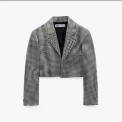 2025年最新】zara ジャケット クロップドの人気アイテム - メルカリ