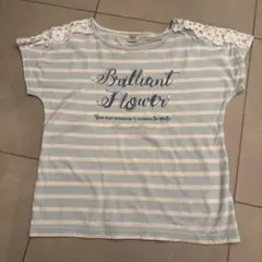 mezzo piano Junior ボーダー Tシャツ Mサイズのサムネイル