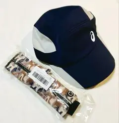 アシックス RUNNING KNIT CAP+ Ikuchel ランニングポーチ