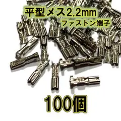 ファストン端子 平型 110型 L型 2.8mm メス 50セット(100個) - メルカリ