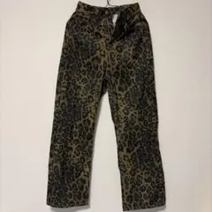 レオパード柄 パンツ ブラウン Sサイズのサムネイル