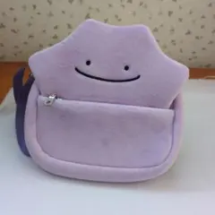 ☆美品☆　ポケットぬいぐるみ　ポシェット メタモン