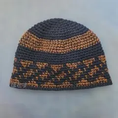 a190　秋冬～春　クラッシャーハット クロシェハット　ニット帽