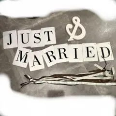 JUST MARRIED ガーランド & オブジェ セット