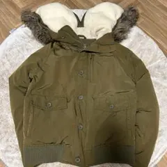 ゆ*様 00s GAP N-2B MA-1 ファー　ミリタリージャケット　カーキ