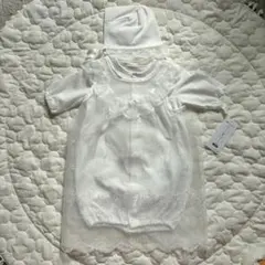 バースデイ セレモニードレス 帽子付き 女の子 新生児 退院着 赤ちゃん 可愛い