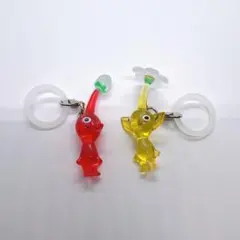 ピクミン めじるしアクセサリー 黄ピクミン 赤ピクミン