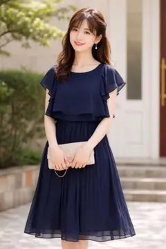 美品 Je super ジェスーパー 2wayセットアップ プリーツドレス 38