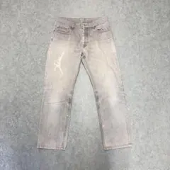 helmut lang 本人期 ブリーチ デニム パンツのサムネイル