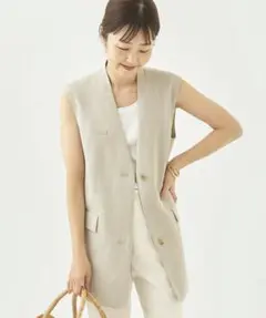 【美品】Plage プラージュ R’IAM LOOSE ベスト 36のサムネイル