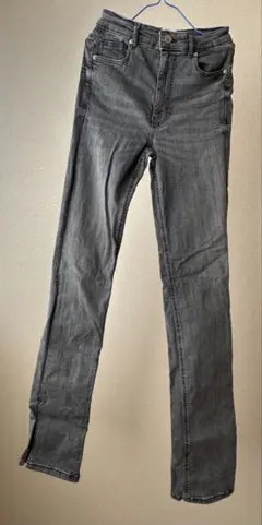 ZARA グレー スキニーデニム