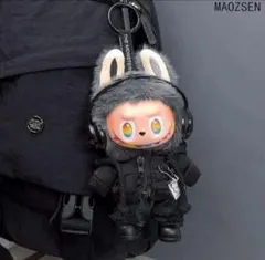 ラブブ洋服　Labubu ぬいぐるみ着　17cm着せ替え服　4点セット