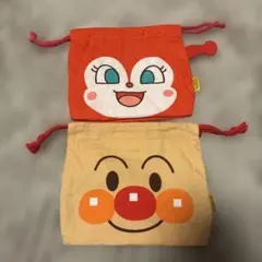 アンパンマン　ドキンちゃん　巾着袋