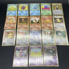 ラ*】様 ポケモンカード 旧裏セット②