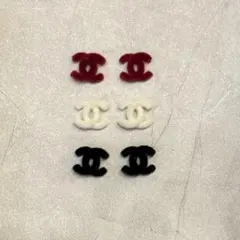 CHANEL CCロゴ ネイルパーツ 4個セット CHANEL CCロゴ ネイルパーツ 4個セット CHANEL CCロゴ ネイルパーツ 4