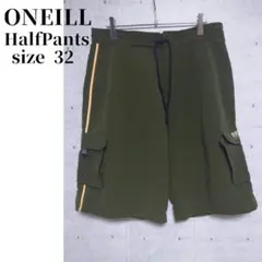 y2k 90s ONEILL オニール　水着　ハーフ　ナイロンパンツ　カーキのサムネイル