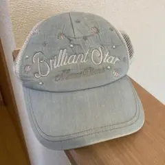 Brilliant Star メゾピアノ 水色 キャップ