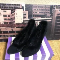 GRACE CONTINENTAL ミンクファーパンプス37(23.5相当)のサムネイル