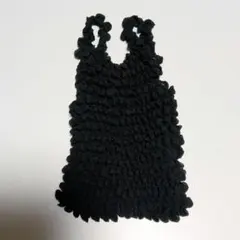 絞りエコバッグ　黒