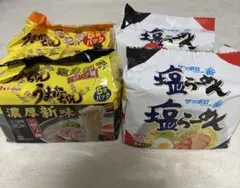 【20食】ハウス食品 うまかっちゃん 濃厚新味 サッポロ一番 塩らーめんのサムネイル