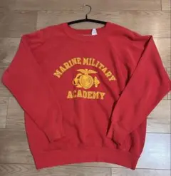 80s マリンミリタリーアカデミー(アメリカ海兵隊)ヴィンテージスウェット