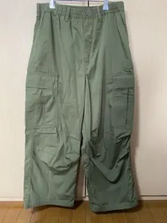 GU カーゴパンツ Mサイズ オリーブグリーン